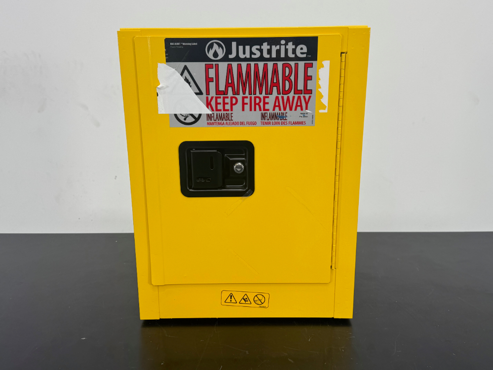 Image of Justrite Sure-Grip EX Flammable Liquid Storage Cabinet – 2 Gallon Capacity
